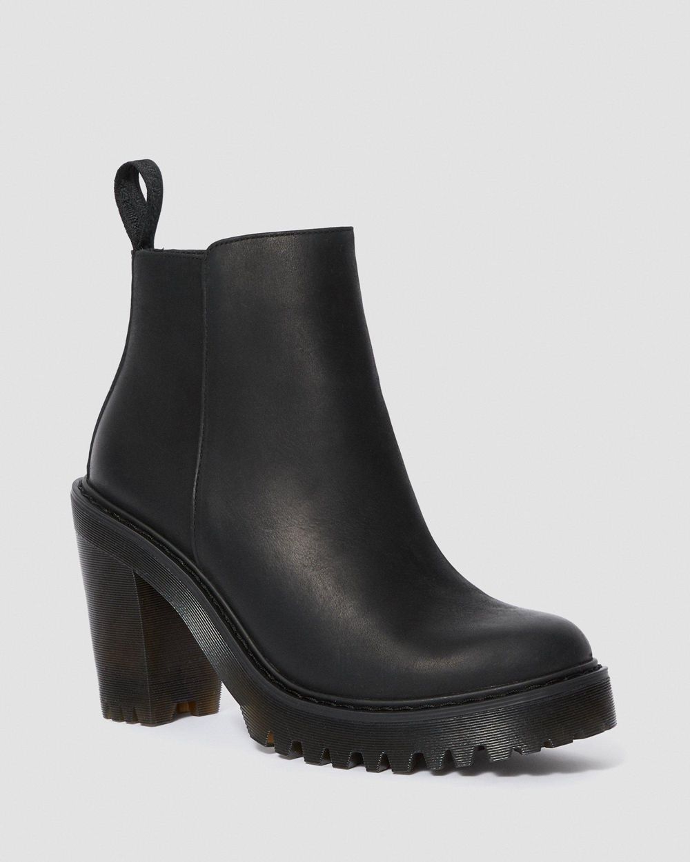 Dr Martens Magdalena Kožené Heeled Chelsea Boots Damske ( Čierne ) SK 082-SUEWPG